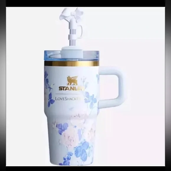 **MOST RARE** Stanley x LoveShackFancy 20oz Everblooming Rosettes AUTHENTIC - Picture 3 of 3